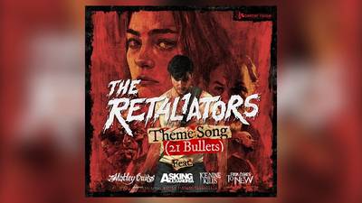 Mötley Crüe collaborates with other hard-rock acts on "The Retaliators Theme Song (21 Bullets)"
