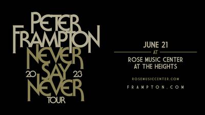 Win Tickets To See Peter Frampton At Rose Music Center
