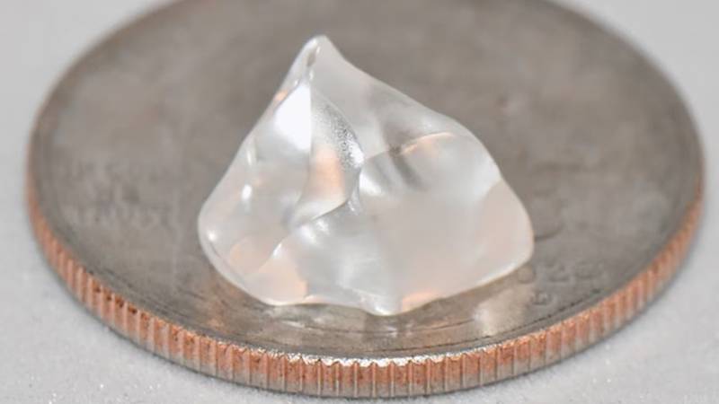 It was the largest diamond found at Crater of Diamonds State Park in three years.