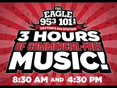 Now playing 3 hours commercial free twice each workday!