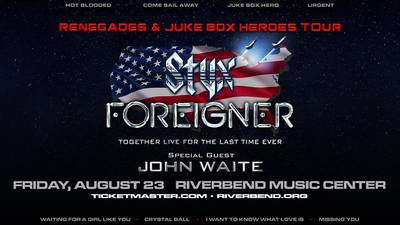 Win Tickets To See Foreigner & Styx