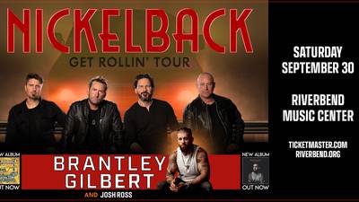 Win tickets to see Nickelback 