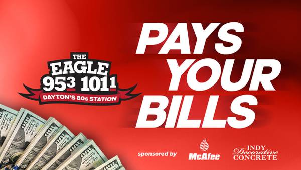The Eagle Pays Your Bills with 5k every weekday!