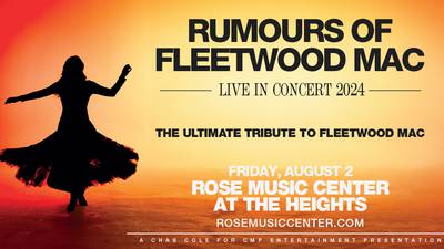 Win tickets to see Rumours of Fleetwood Mac Tribute Show