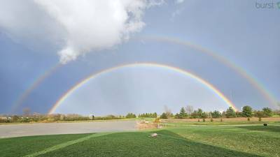 PHOTOS: Double rainbows spotted across the Miami Valley during severe storms 