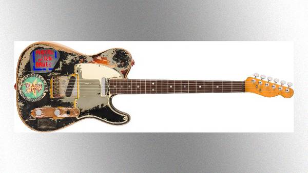 Fender announces limited-edition Joe Strummer Masterbuilt Telecaster